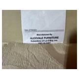 Alexvale La-Z-Boy Upholstered Cream Damask Sofa