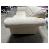 Alexvale La-Z-Boy Upholstered Cream Damask Sofa