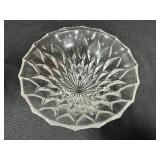 Vintage Glass Bowls, Baldwin Brass Candle Holders, and VTG Eyeglasses with Ray Ban Case