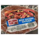 H - Hillshire Farm Beef Smoked Sausage 12 oz - 4-Pack