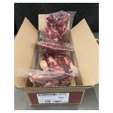 Beef Ribeye Roll Steak - Fat Added - Frozen - Pack of 4 Vacuum-Sealed Bags - 10.3 lb