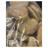 L - Chicken Patties - Fully Cooked Breaded Chicken Breast Patties with Rib Meat