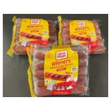 Oscar Mayer Wieners Classic 3-Pack - 16 oz Each (1 lb) - Chicken, Turkey & Pork