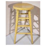 Yellow Workbench Stool