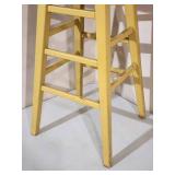 Yellow Workbench Stool
