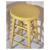 Yellow Workbench Stool