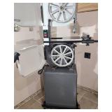 Wilton 14" Tradesman Metal / Wood Cutting Bandsaw on a Rolling Platform