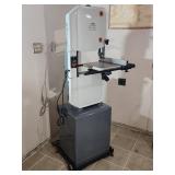 Wilton 14" Tradesman Metal / Wood Cutting Bandsaw on a Rolling Platform