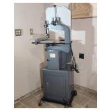 Wilton 14" Tradesman Metal / Wood Cutting Bandsaw on a Rolling Platform