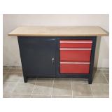 Craftsman Workbench with Locking Cabinet