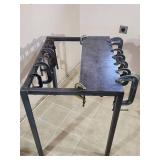 Iron Welding Table with Clamps