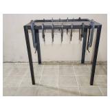 Iron Welding Table with Clamps