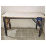Commercial Grade Work Bench with Under Vise