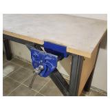 Commercial Grade Work Bench with Under Vise