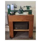 Grizzly G1550 Machinist Metal Lathe with Accessories