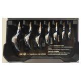 G - GearWrench 7 Piece Ratcheting Combination Wrench Set and Husky Pro 7 Piece Stubby Combination Wrench Set