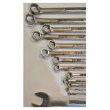 G - Craftsman Combination Wrench Set with Extra Open End Wrench
