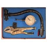 G - Central Tool Company Automotive Engine Gauge Set in Case