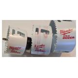 G - Collection of Hole Saws Including Milwaukee Hole Dozer