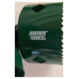 G - Collection of Hole Saws Including Milwaukee Hole Dozer