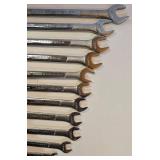 G - CRAFTSMAN Metric Combination Wrench Set 10 Pieces 9mm-22mm