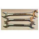 G - Set of 12 Craftsman Open-End and Combination Standard/Metric Wrenches