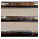 G - Set of 12 Craftsman Open-End and Combination Standard/Metric Wrenches