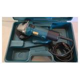 G - Makita 4 Inch Angle Grinder with Carry Case