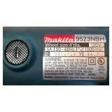 G - Makita 4 Inch Angle Grinder with Carry Case