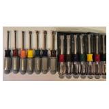 G - Craftsman Standard and Metric Nut Driver Set with Case