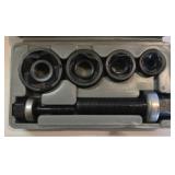 G - Harbor Freight Metal Punch Kit and 10-Piece 1/2 Inch Impact Socket Set