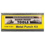 G - Harbor Freight Metal Punch Kit and 10-Piece 1/2 Inch Impact Socket Set
