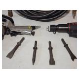 (2) Pneumatic Air Tools and Air Hose