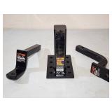 (3) Assorted Tow Hitches