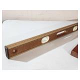 (2) Wooden Contractors Levels