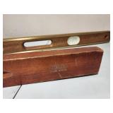 (2) Wooden Contractors Levels