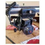 Craftsman 10" Radial Arm Saw Mounted on a Rolling Base