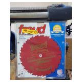 Craftsman 10" Radial Arm Saw Mounted on a Rolling Base