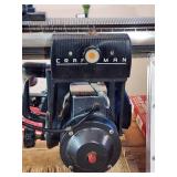 Craftsman 10" Radial Arm Saw Mounted on a Rolling Base