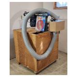 Craftsman 10" Radial Arm Saw Mounted on a Rolling Base