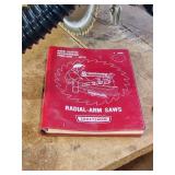 Craftsman 10" Radial Arm Saw Mounted on a Rolling Base