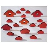 Assorted Magnetic Arrow Welding Support Braces