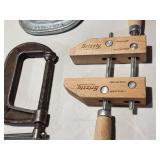 Large Assortment of Small Misc. Clamps