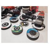 (2) Black & Decker Electric Grinders with Accessories