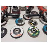 (2) Black & Decker Electric Grinders with Accessories