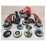(2) Black & Decker Electric Grinders with Accessories