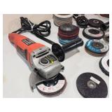 (2) Black & Decker Electric Grinders with Accessories