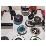 (2) Black & Decker Electric Grinders with Accessories