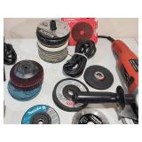 (2) Black & Decker Electric Grinders with Accessories