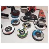 (2) Black & Decker Electric Grinders with Accessories